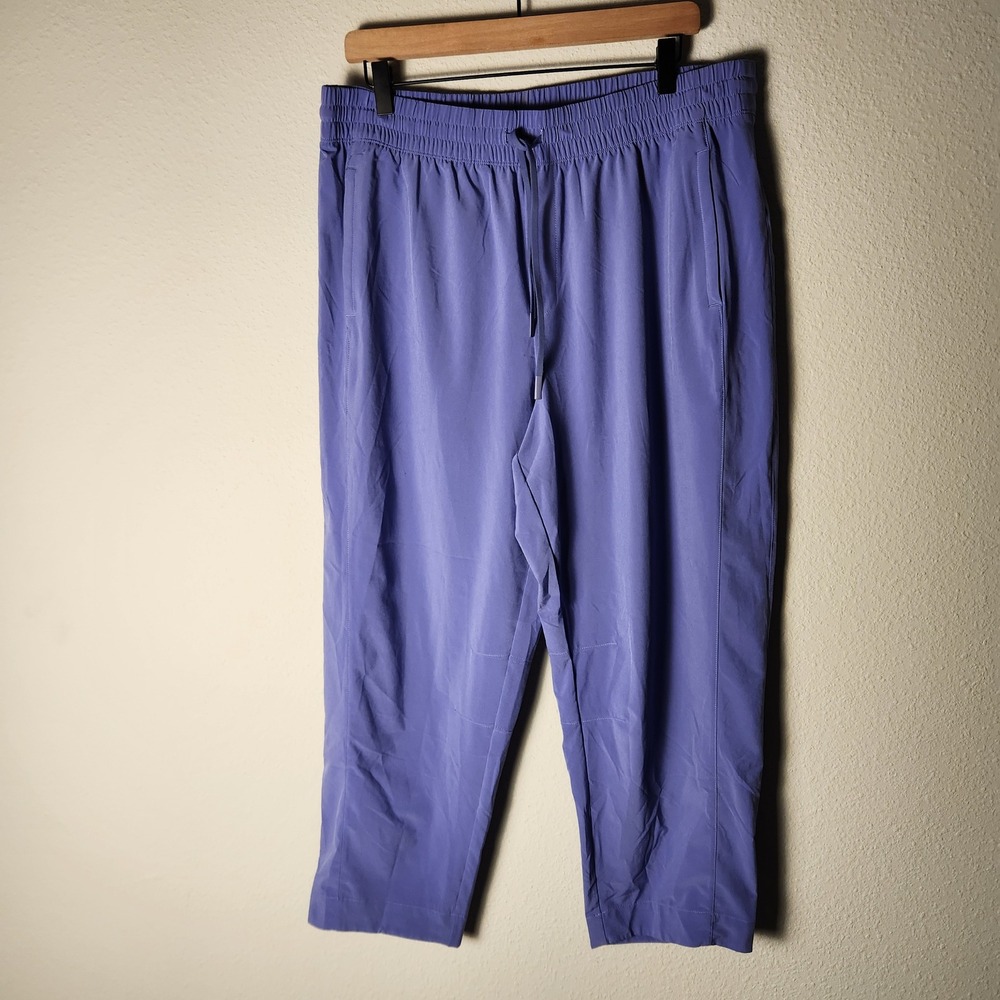 Athleta Arrival Pants Dark Adonis Blue Size 16 586940